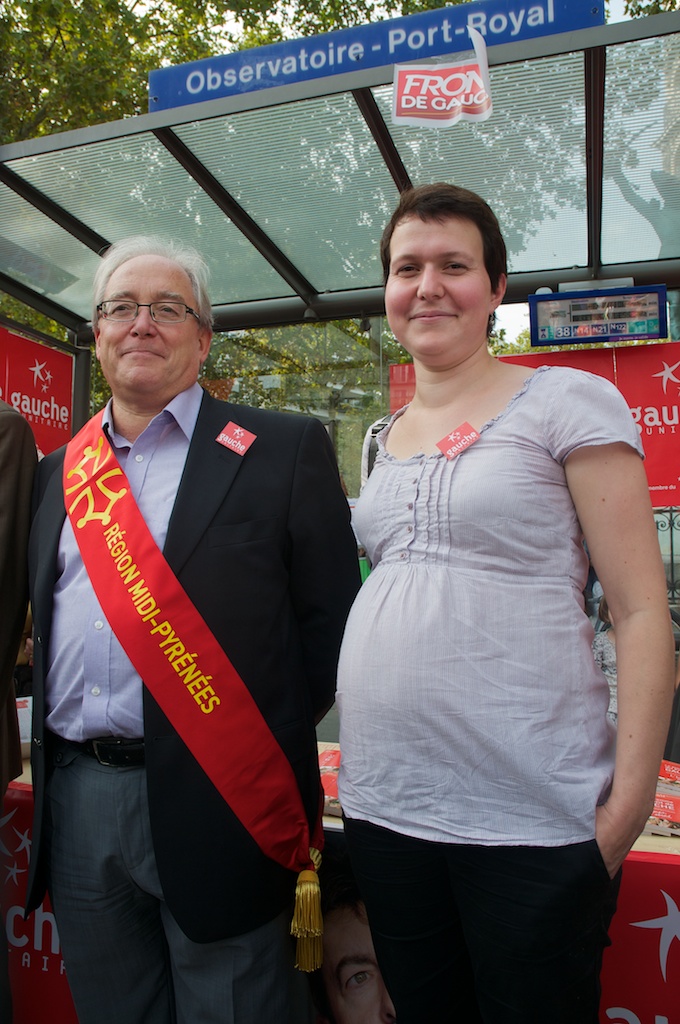 Christian Picquet et Céline Malaisé (GU)