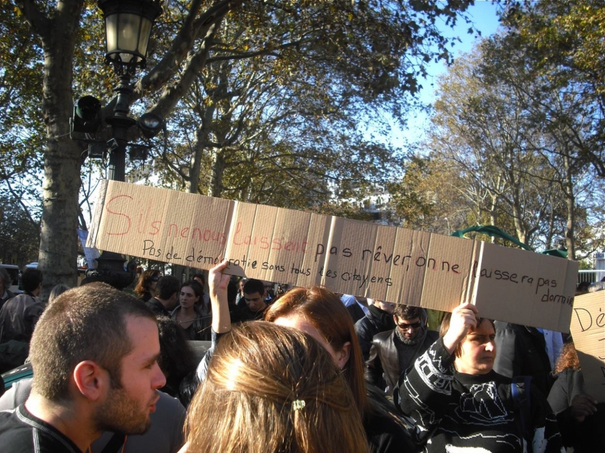 S'ils ne nous laissent pas rêver, on ne les laissera pas dormir