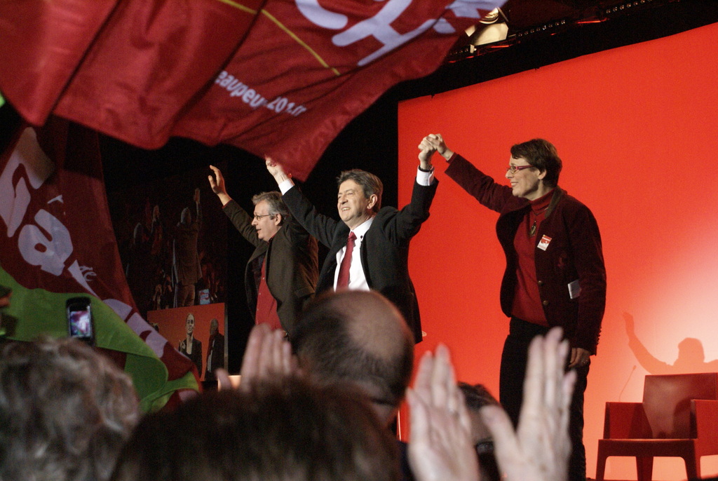 Meeting de Jean-Luc MELENCHON Rouen 6 mars 2012