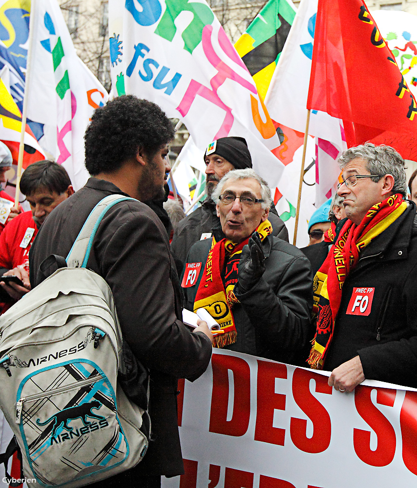 Tête de la manif