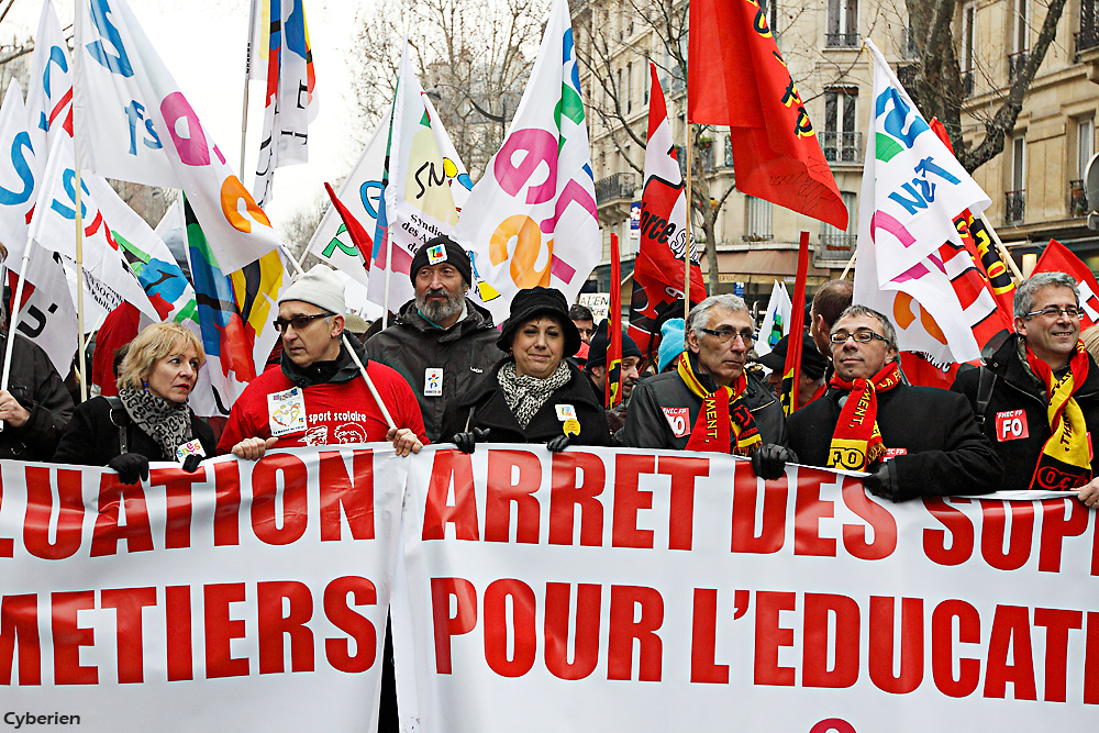 Tête de la manif