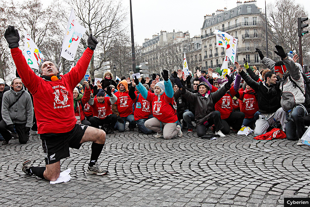 SNEP, le syndicat FSU des profs d'EPS. Le Aka revendicatif.