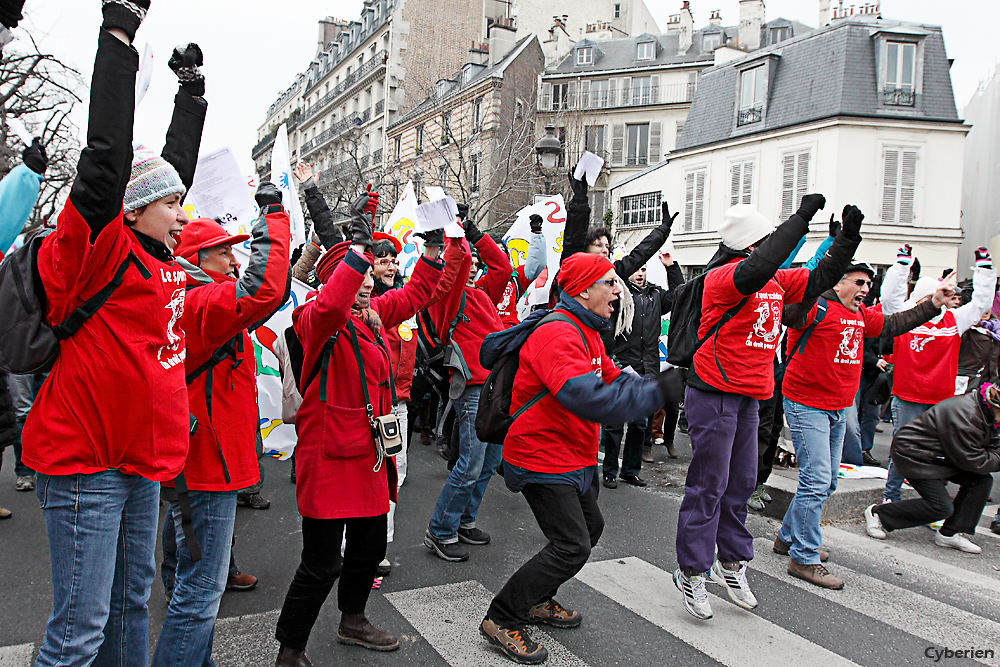 SNEP, le syndicat FSU des profs d'EPS. Le Aka revendicatif.