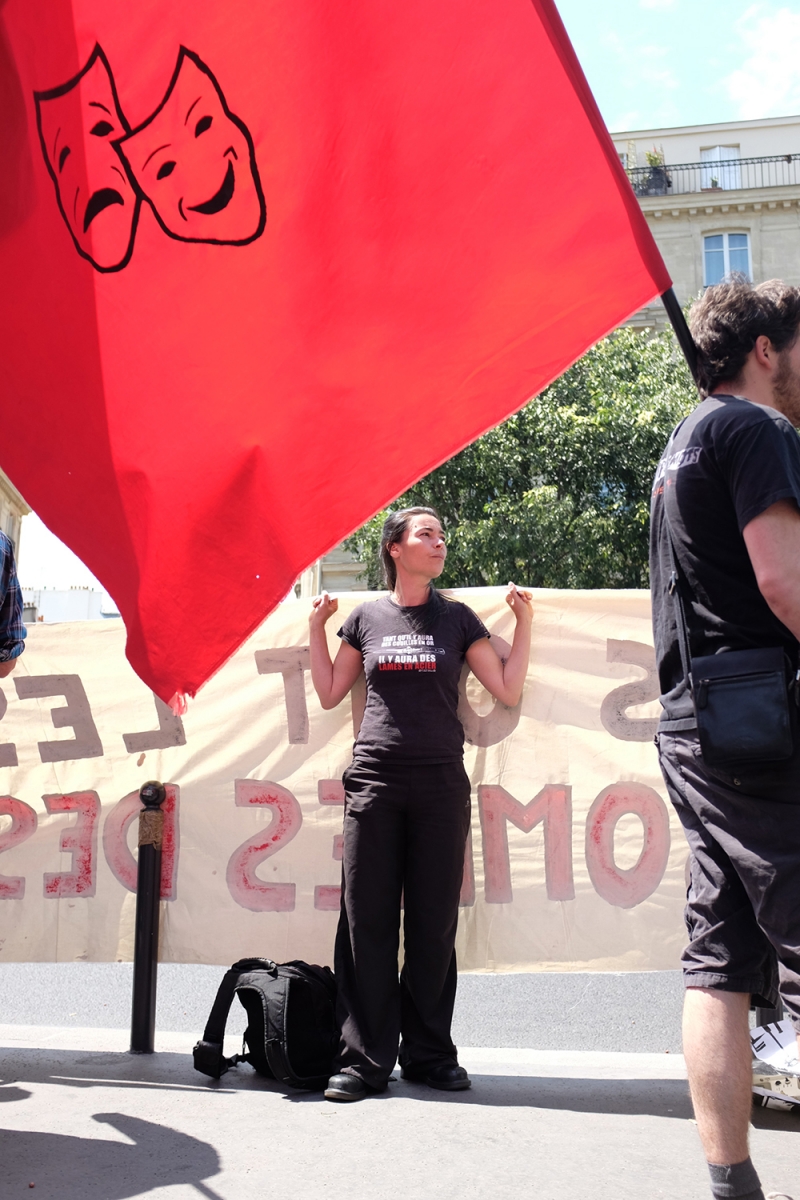 Intermittents manif interpro 26 juin 14