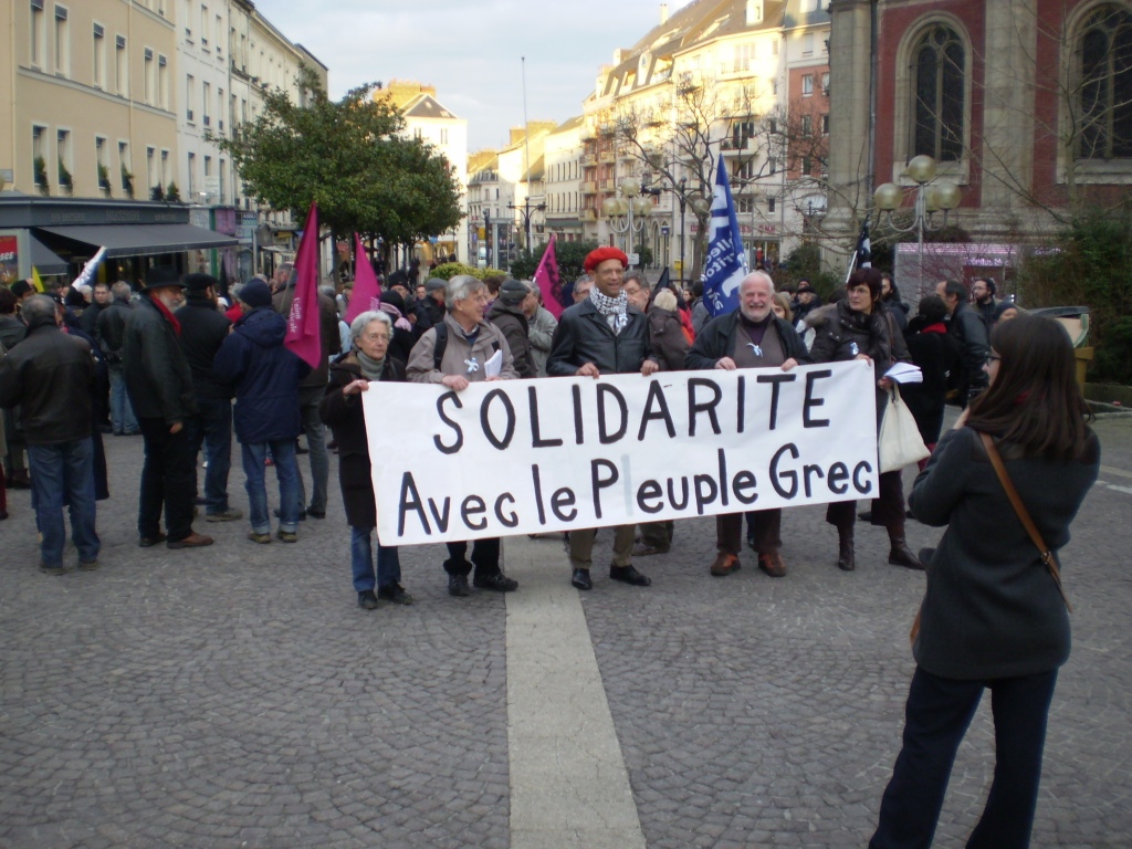 Soutien au peuple grec