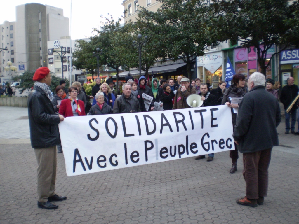 Soutien au peuple grec