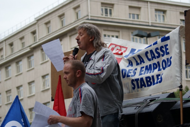 15 septembre 2012 manifestation à Rennes contre les licenciements à PSA