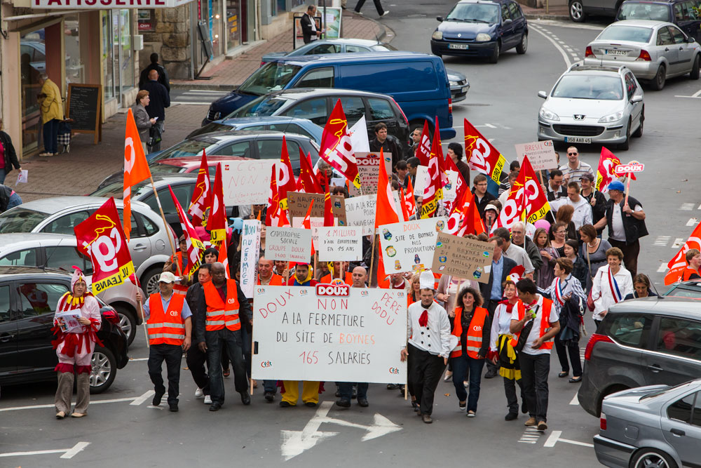 Manifestation contres licenciements