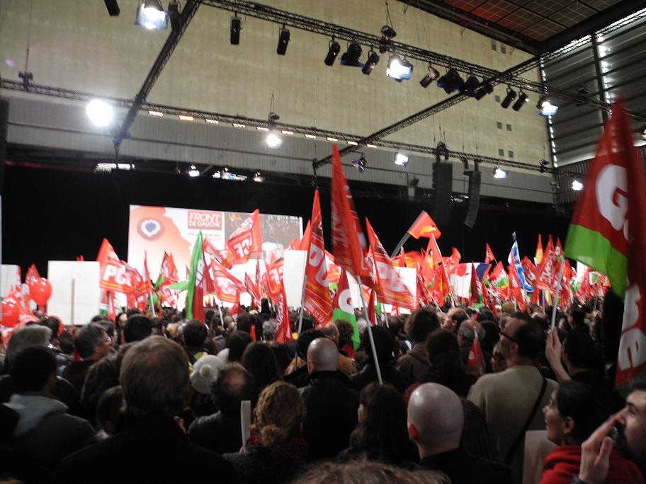 Meeting Front de Gauche, Porte de Versailles