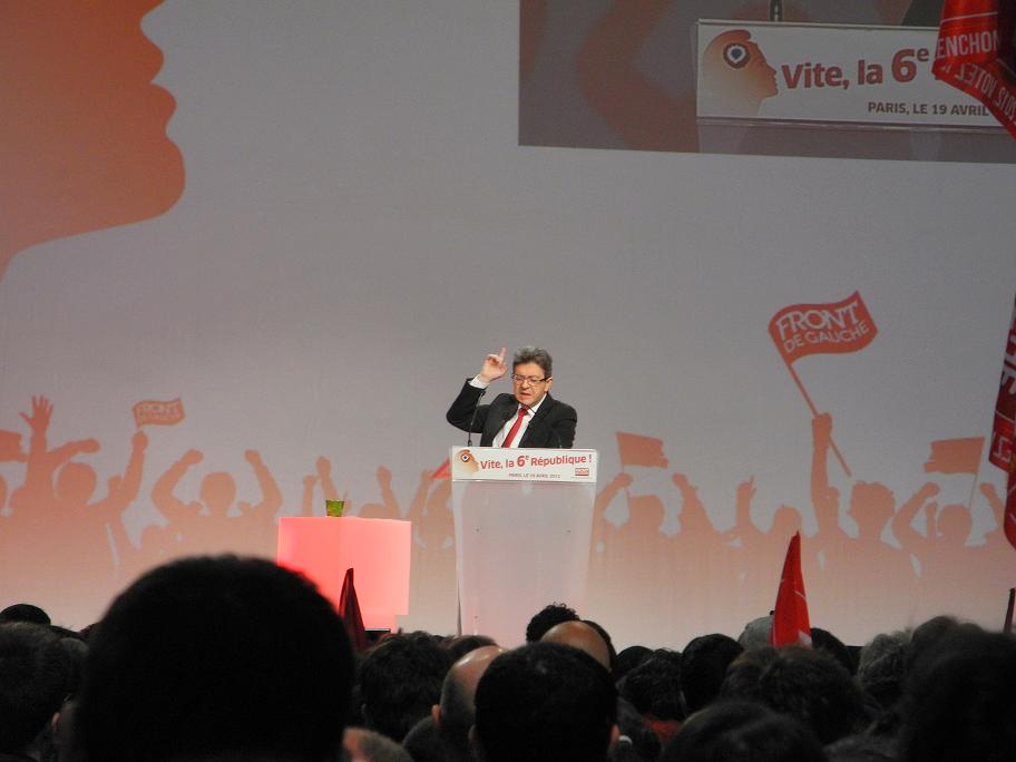 Meeting Front de Gauche, Porte de Versailles