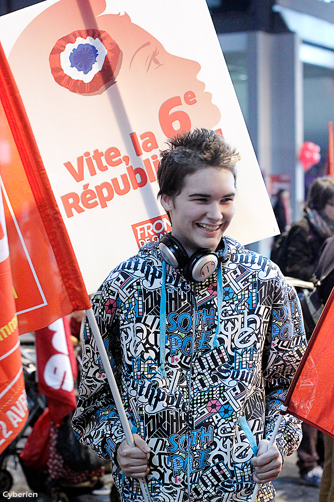 Meeting Front de Gauche Porte de Versailles