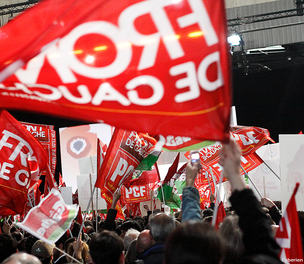 Meeting Front de Gauche Porte de Versailles