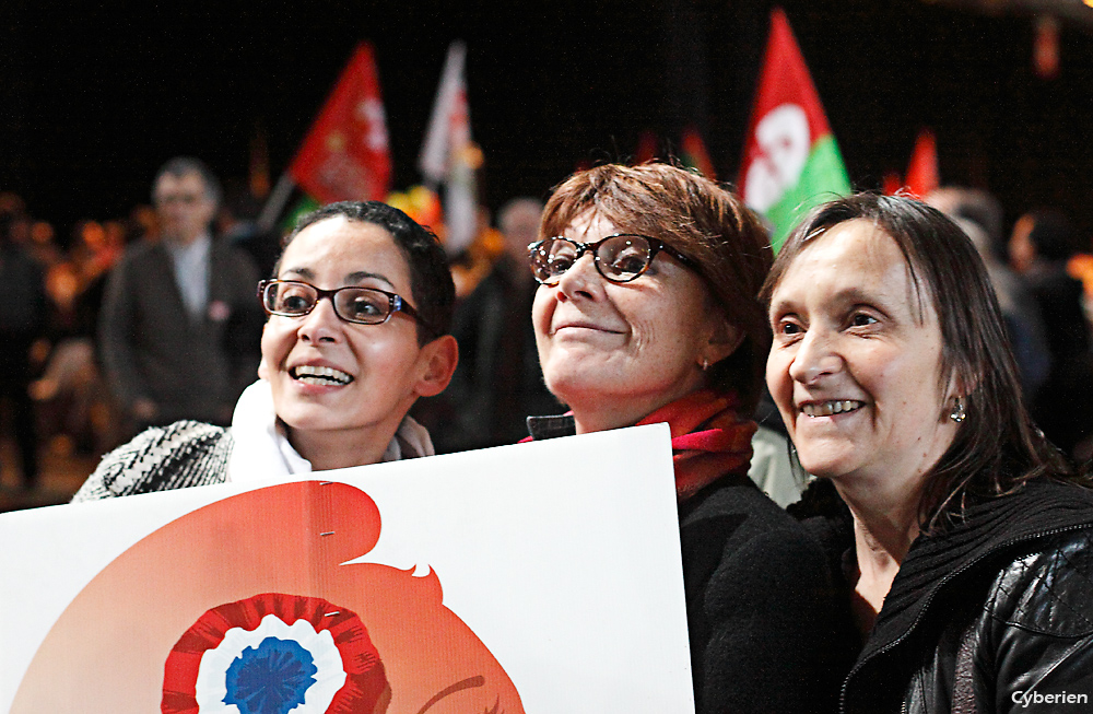 Meeting Front de Gauche Porte de Versailles