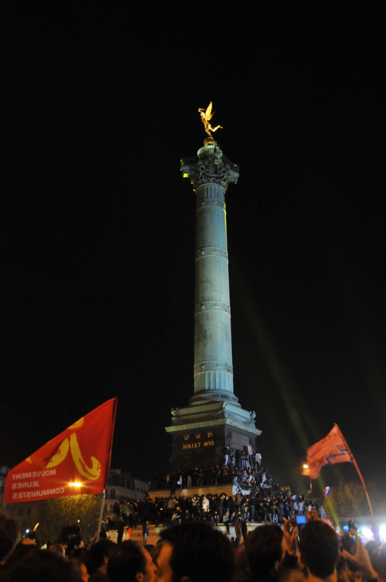 2012 Le 6 mai à la Bastille