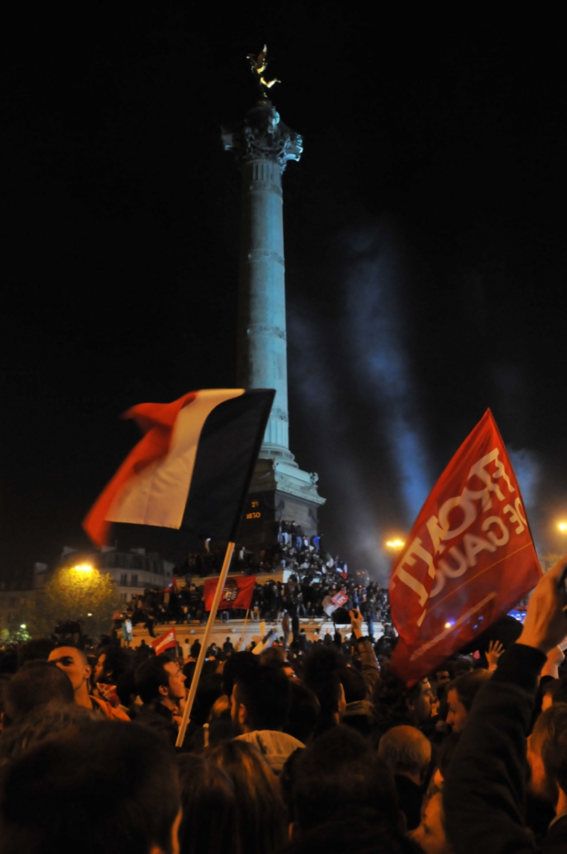 2012 Le 6 mai à la Bastille