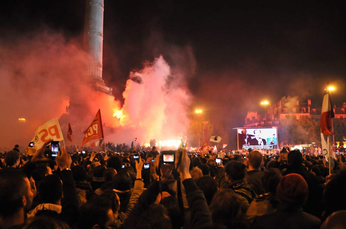 2012 Le 6 mai à la Bastille