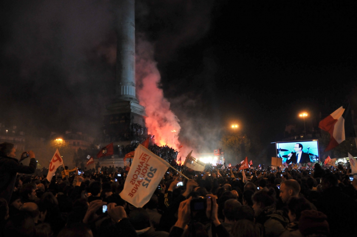 2012 Le 6 mai à la Bastille