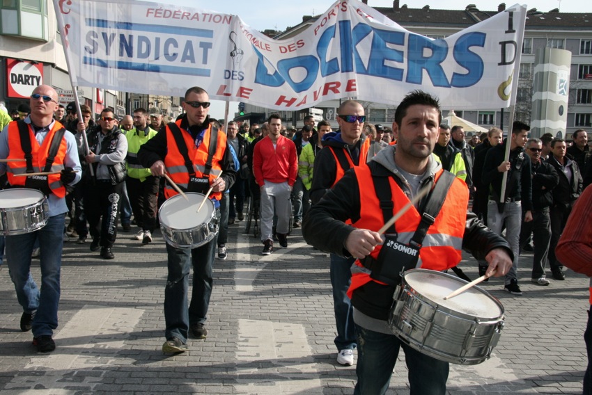 Manif Emploi ANI Le Havre