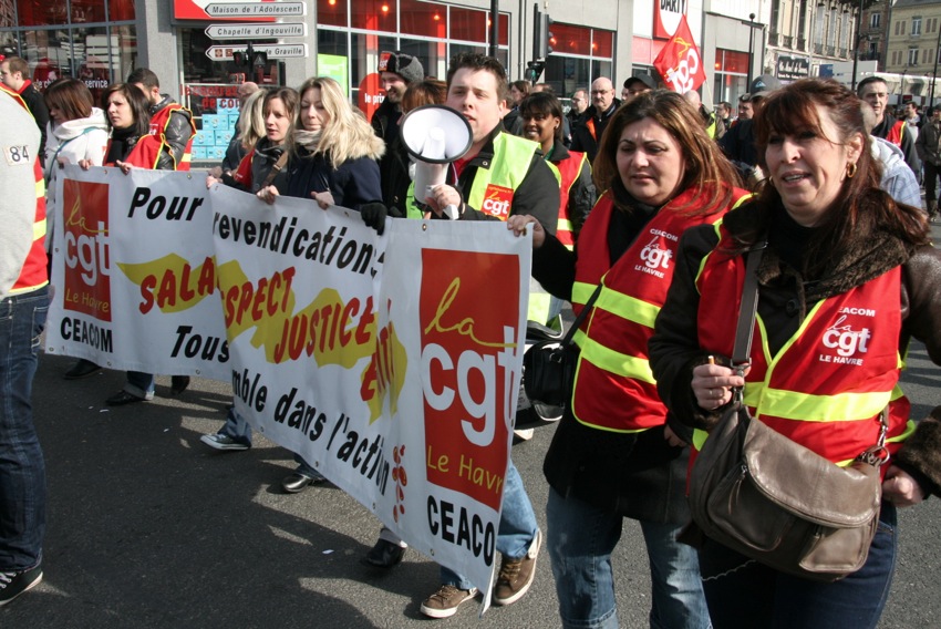 Manif Emploi ANI Le Havre