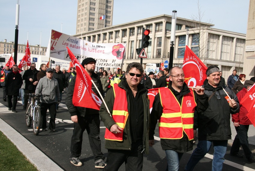 Manif Emploi ANI Le Havre