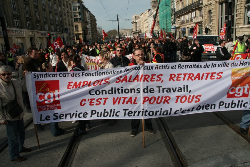 Manif Emploi ANI Le Havre