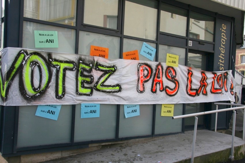 Manif Emploi ANI Le Havre