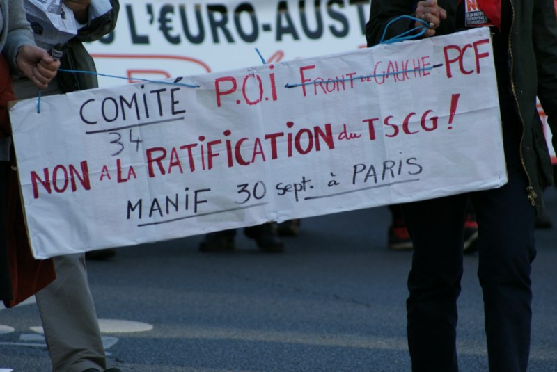 30 septembre 2012 pas de ratification non au tscg