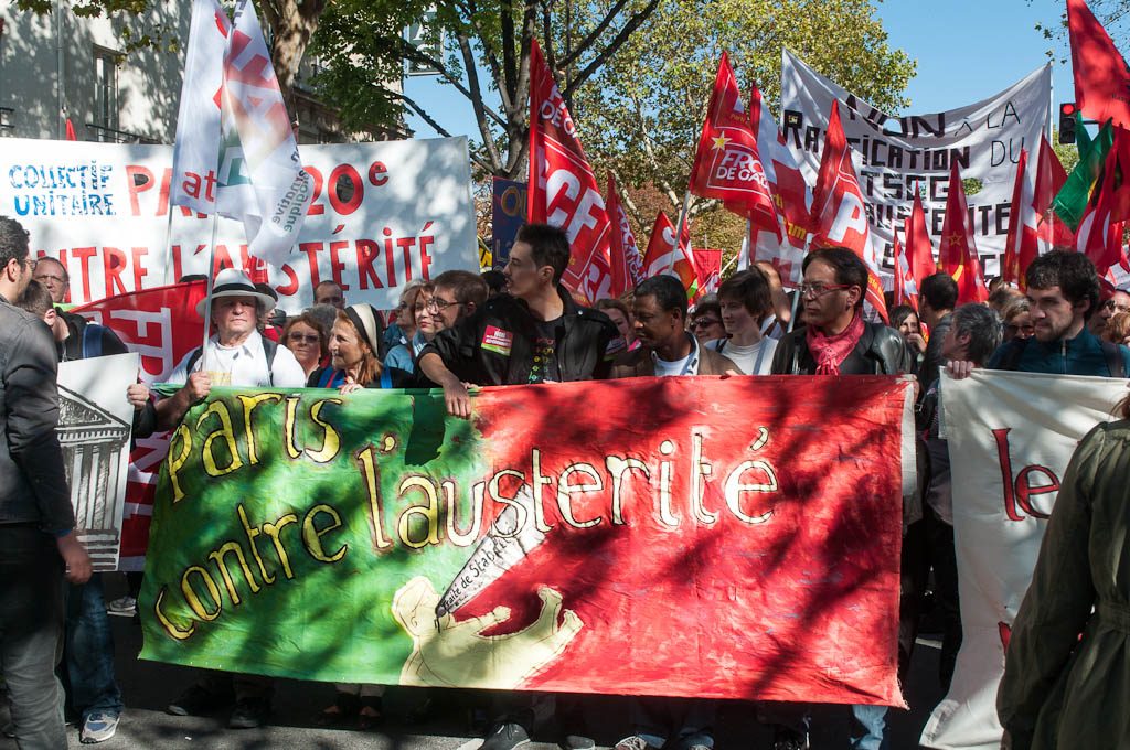 Non à l'austérité