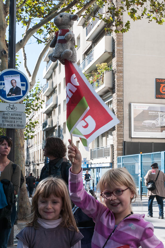 Jeunes manifestantes