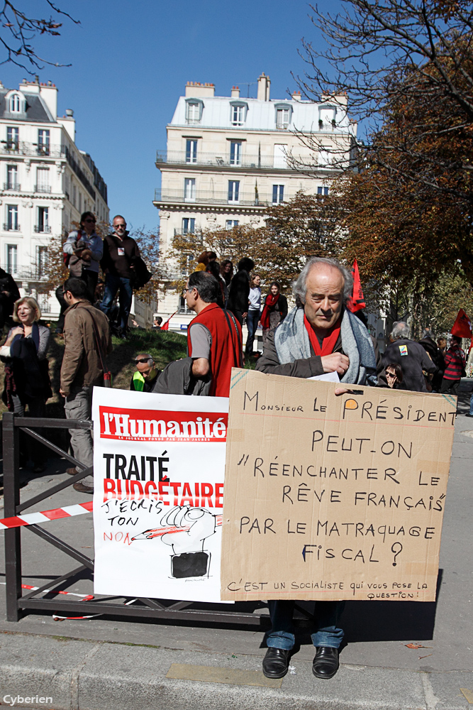 Manif contre le TSCG