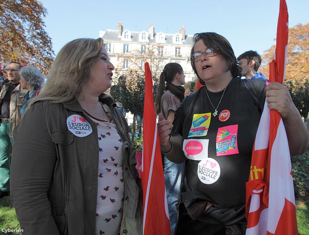 Manif contre le TSCG