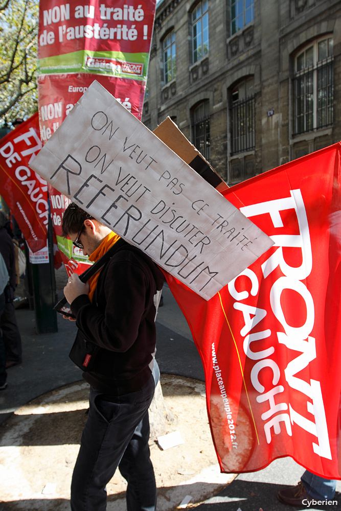 Manif contre le TSCG