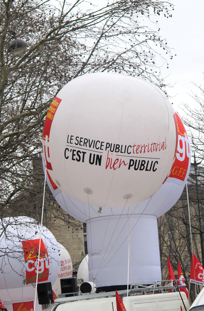 manif fonction publique paris le 310113