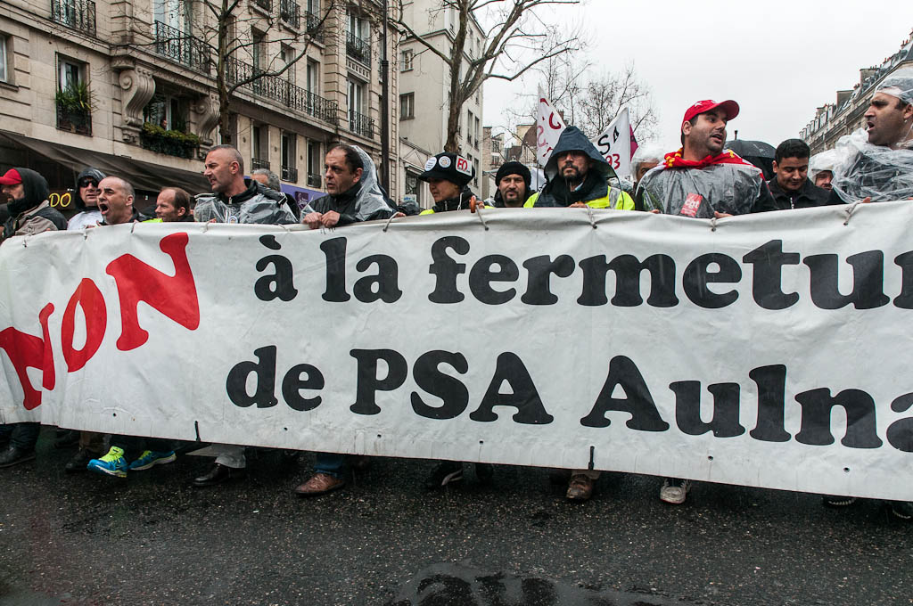 Trabailleurs de PSA Alnay