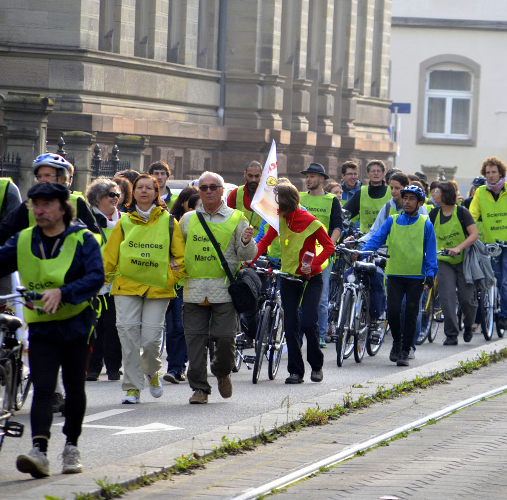 Sciences en Marche, Strasbourg, 05/10/2014