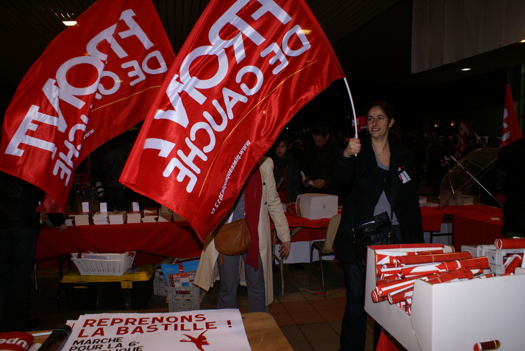 Meeting de Jean-Luc MELENCHON Rouen 6 mars 2012