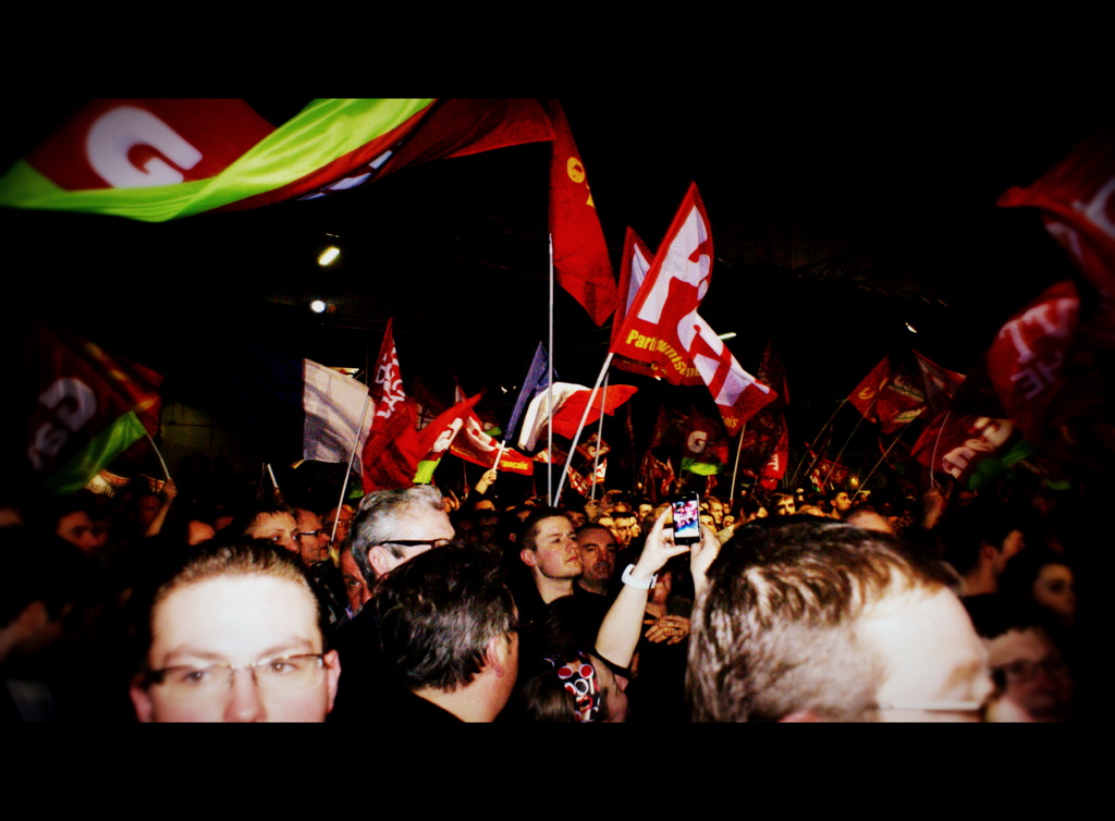 Meeting de Jean-Luc MELENCHON Rouen 6 mars 2012