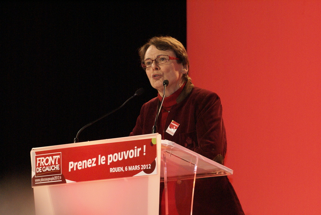 Meeting de Jean-Luc MELENCHON Rouen 6 mars 2012