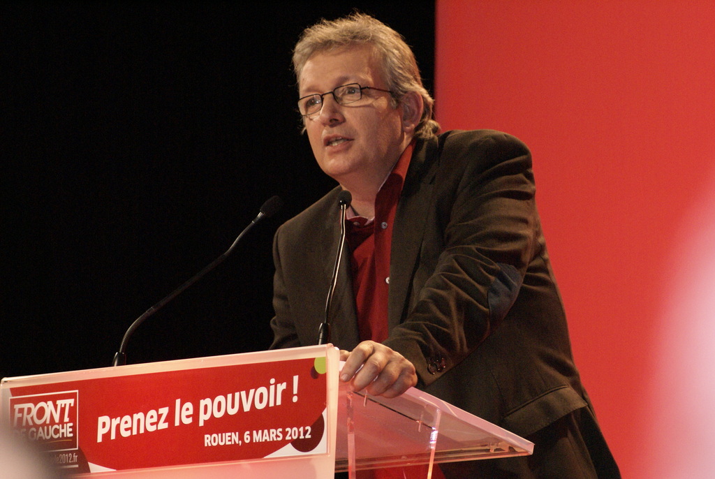 Meeting de Jean-Luc MELENCHON Rouen 6 mars 2012