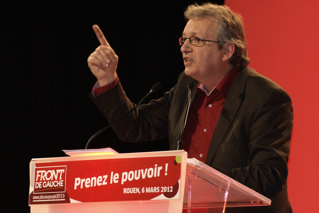 Meeting de Jean-Luc MELENCHON Rouen 6 mars 2012