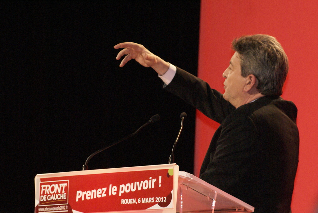 Meeting de Jean-Luc MELENCHON Rouen 6 mars 2012