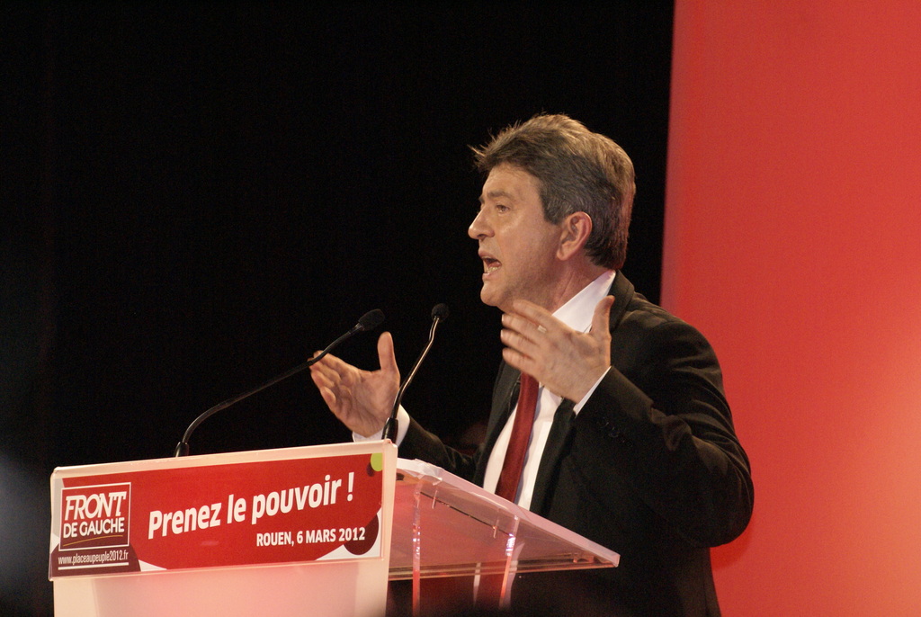 Meeting de Jean-Luc MELENCHON Rouen 6 mars 2012