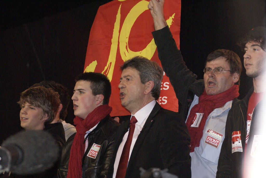 Meeting de Jean-Luc MELENCHON Rouen 6 mars 2012