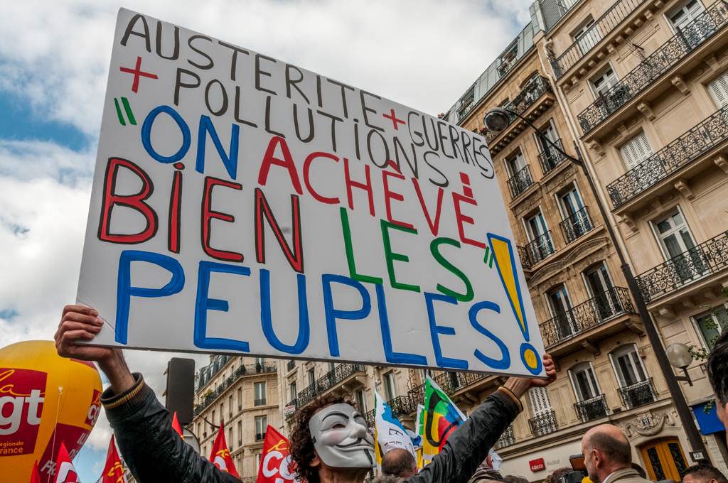 Austérité guerre pollution