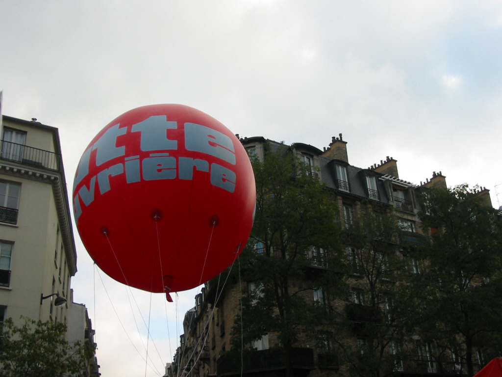 Ballon Lutte Ouvrière