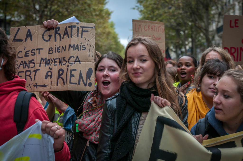 Etudiants en colère