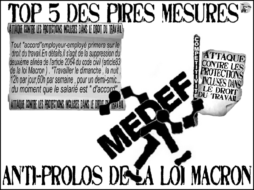 top 5 des mesures anti prolos de la loi Macron 5