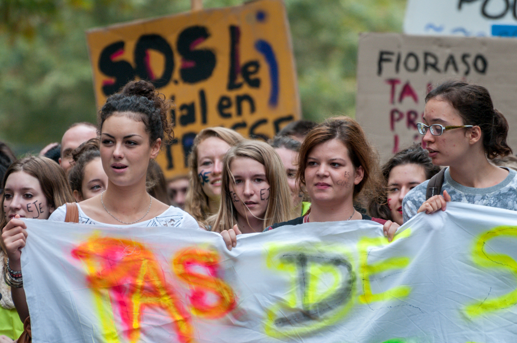 Etudiants en colère