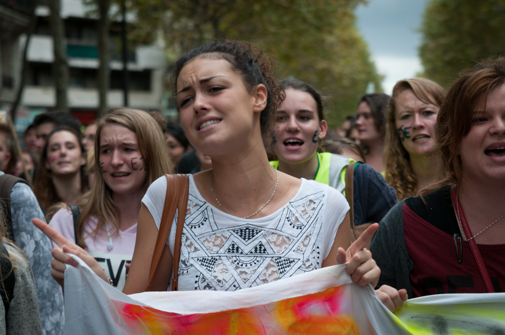 Etudiants en colère