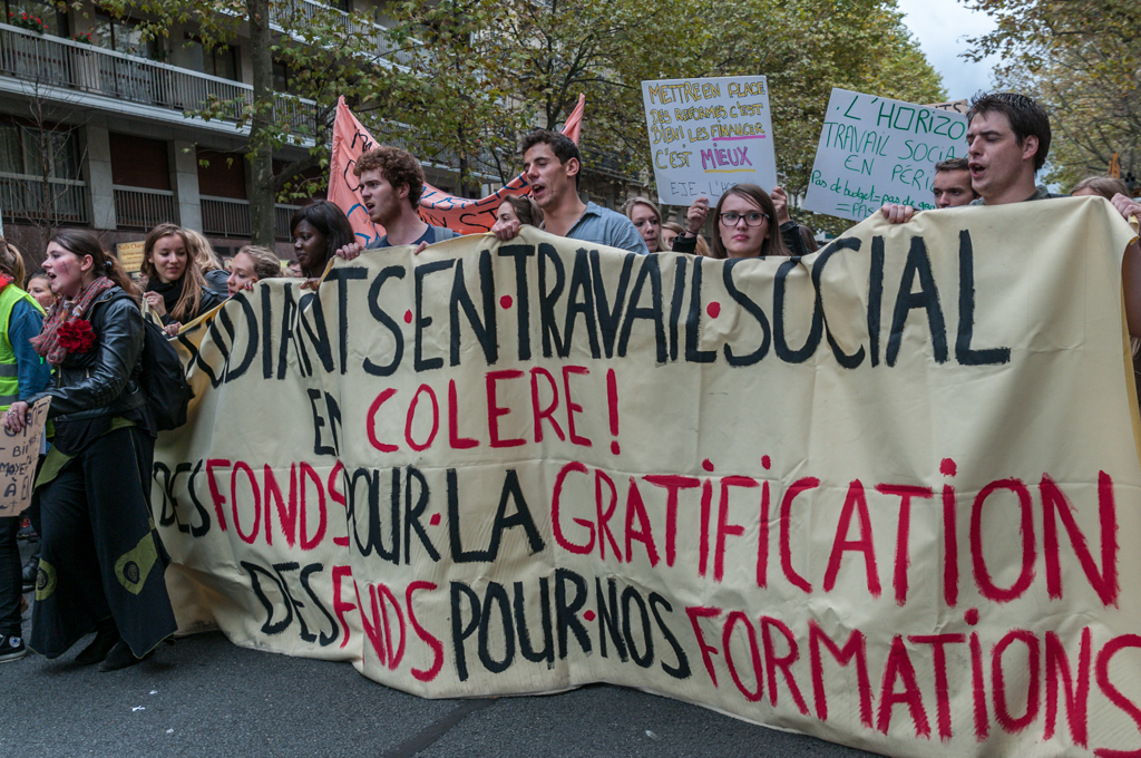 Etudiants en colère